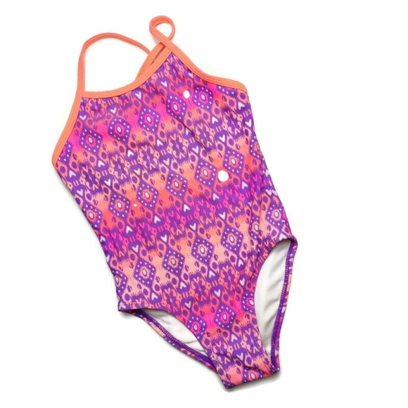 Pink Swimsuit XS 4-5